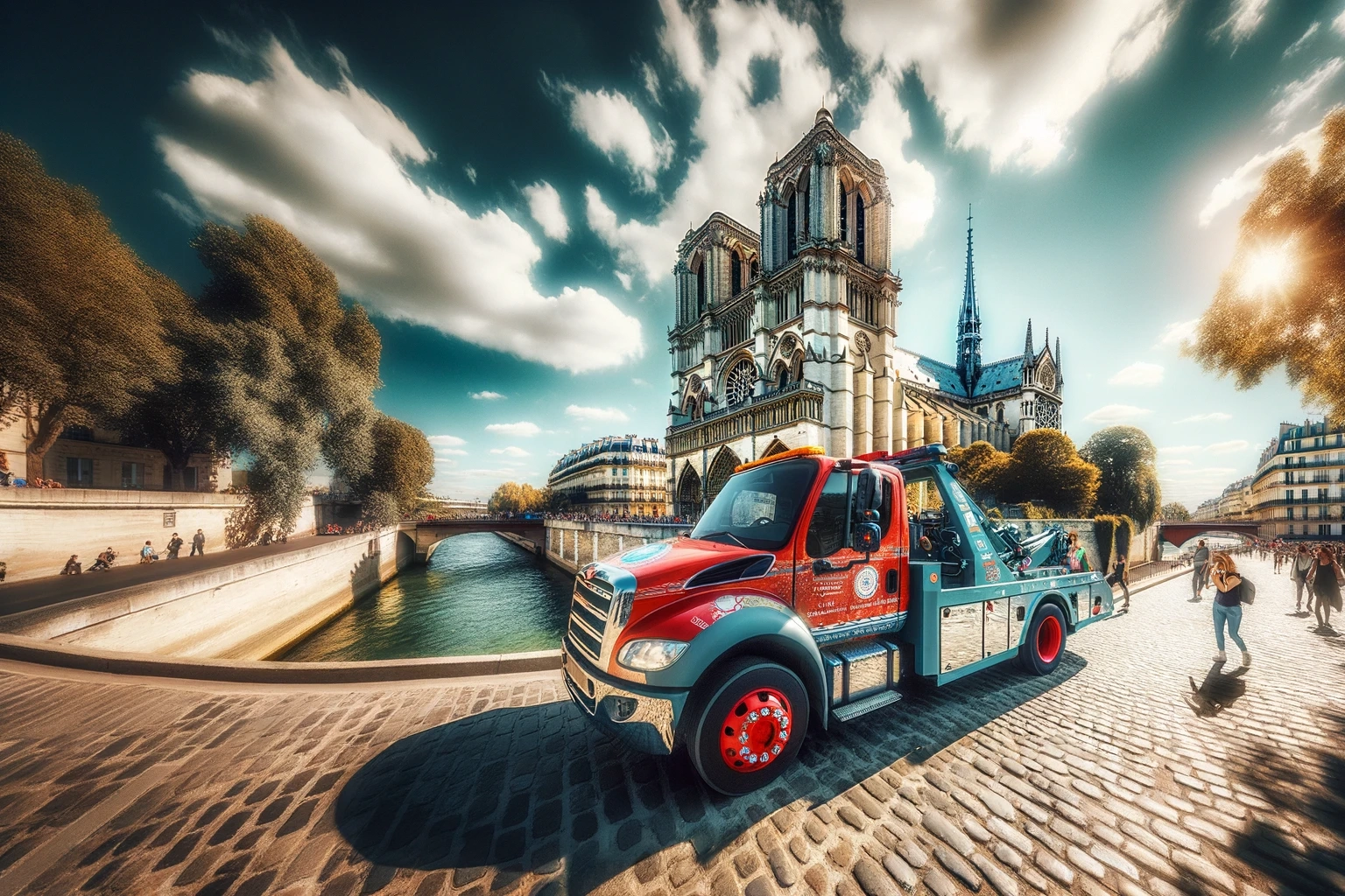 dépannage auto à Paris Notre Dame