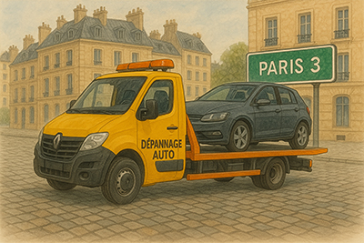 Dépannage auto Paris 3