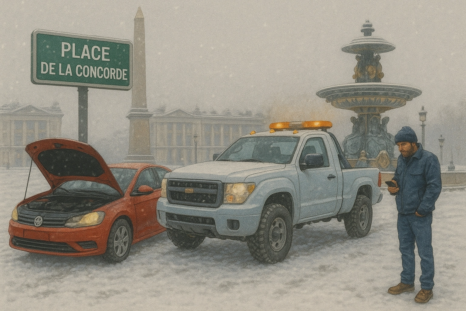Dépannage Auto Place de la Concorde